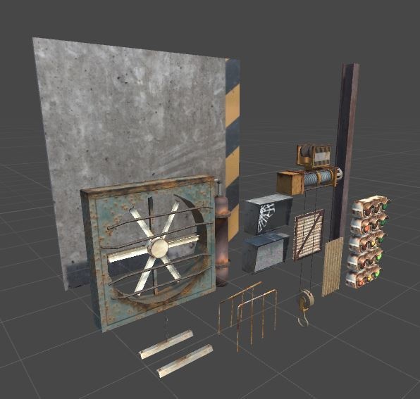 信号機の墓場ブース パーツセット