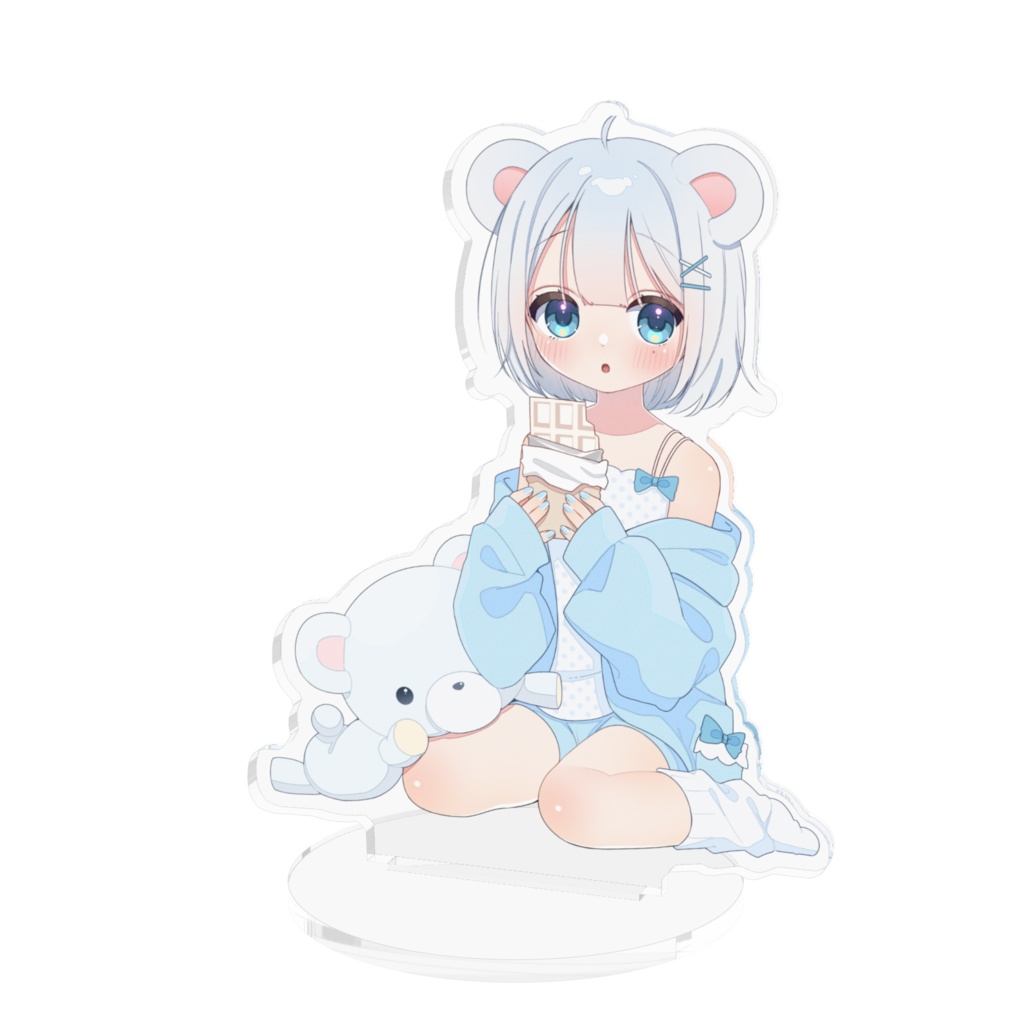 うたかわまるアクリルフィギュア10cm×10cm