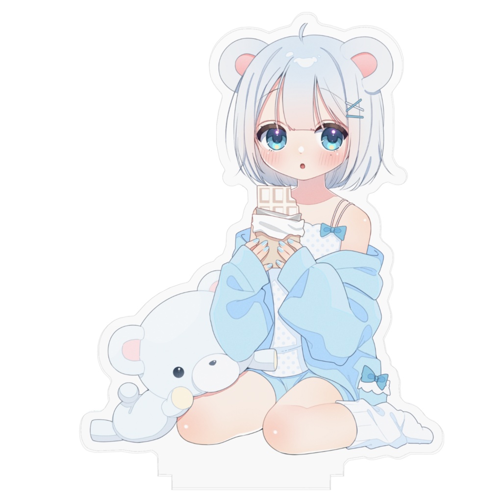 うたかわまるアクリルフィギュア10cm×10cm