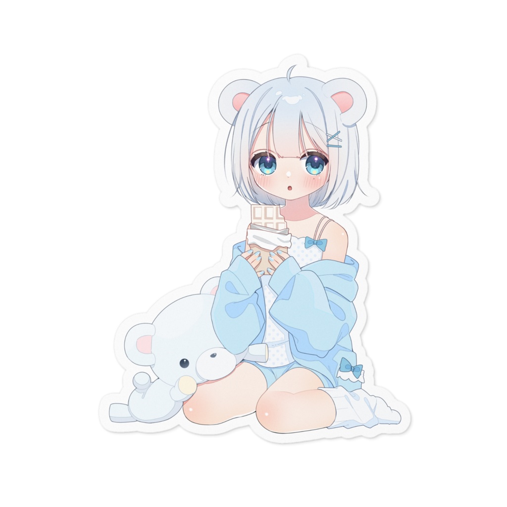 うたかわまるステッカー