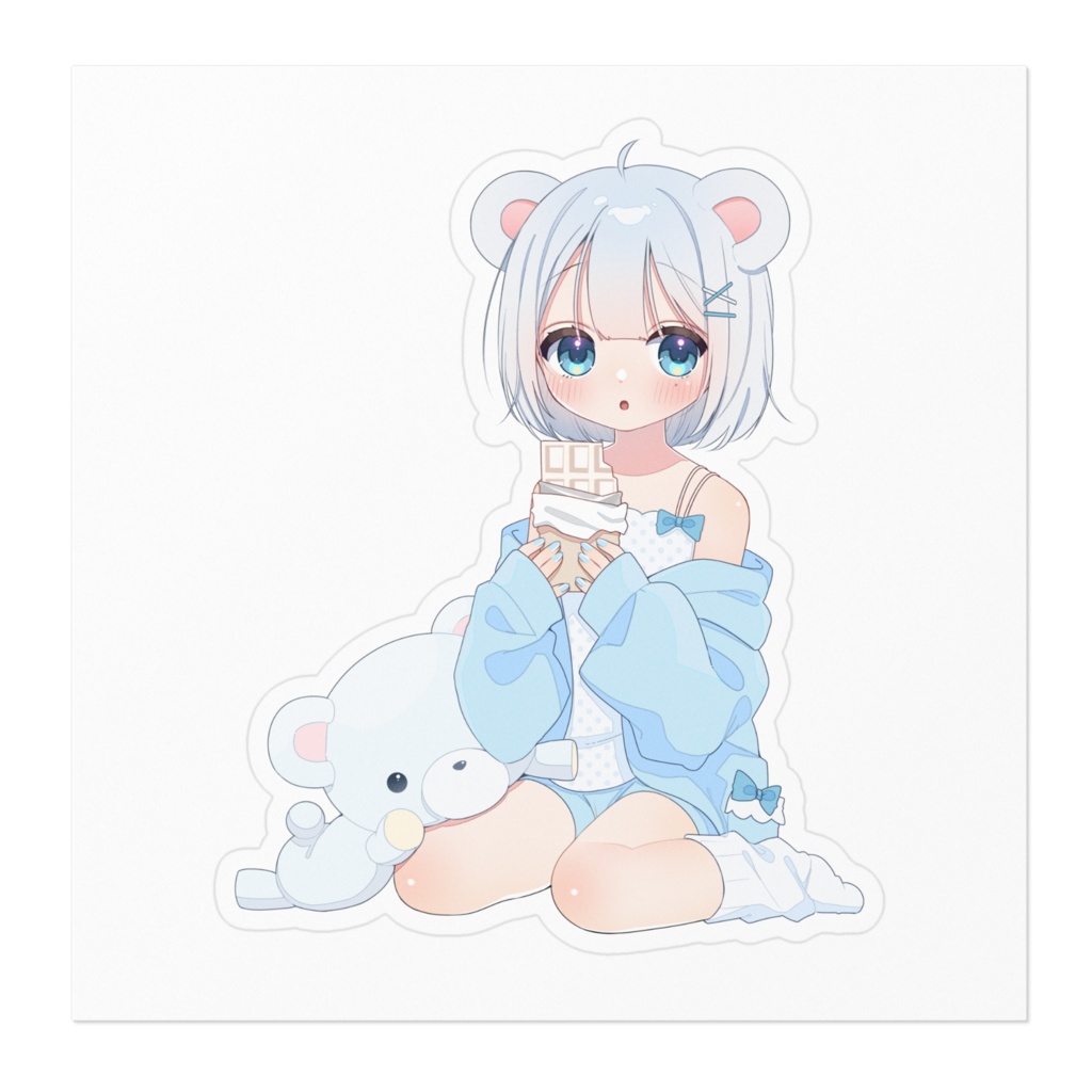 うたかわまるステッカー