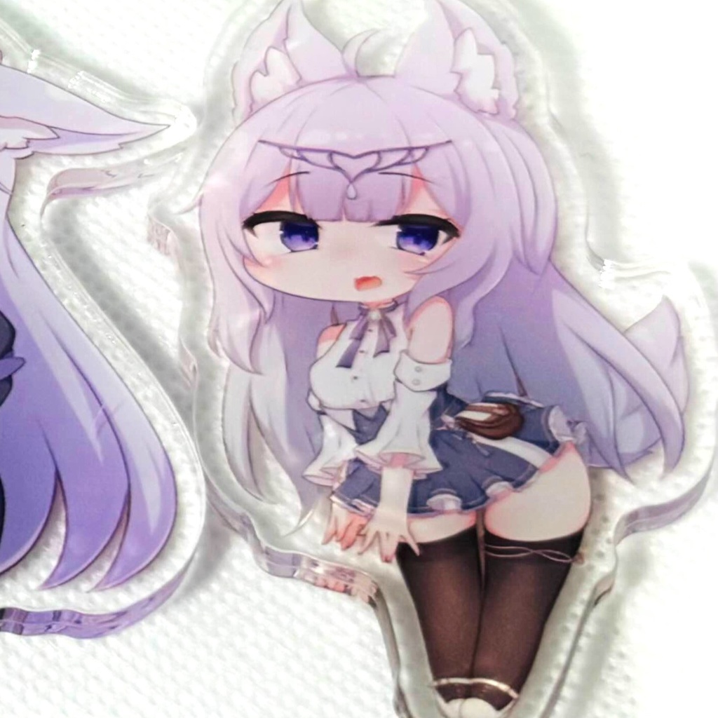 しなの/ミルティナ/ウルフェリア/桔梗キーホルダー