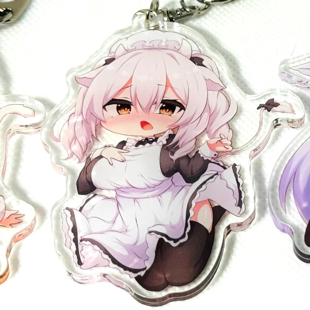 しなの/ミルティナ/ウルフェリア/桔梗キーホルダー