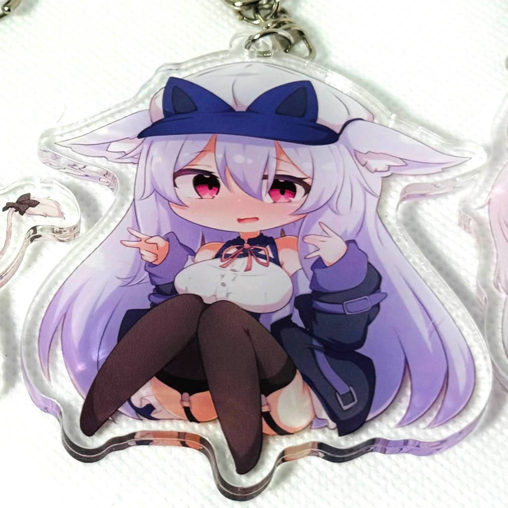 しなの/ミルティナ/ウルフェリア/桔梗キーホルダー