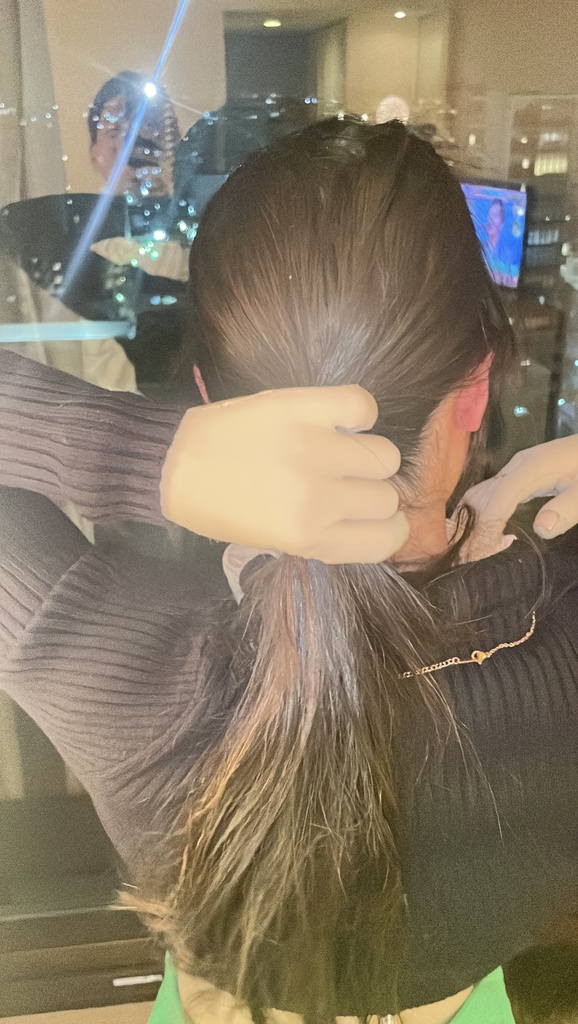 マスクより高ヒールの方がきつかったよ(^^;;マスクなお姉とごはん