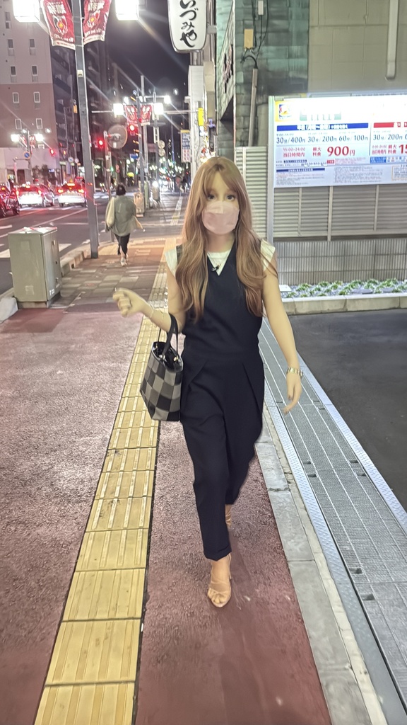 毎度のマスクお姉とご飯デート