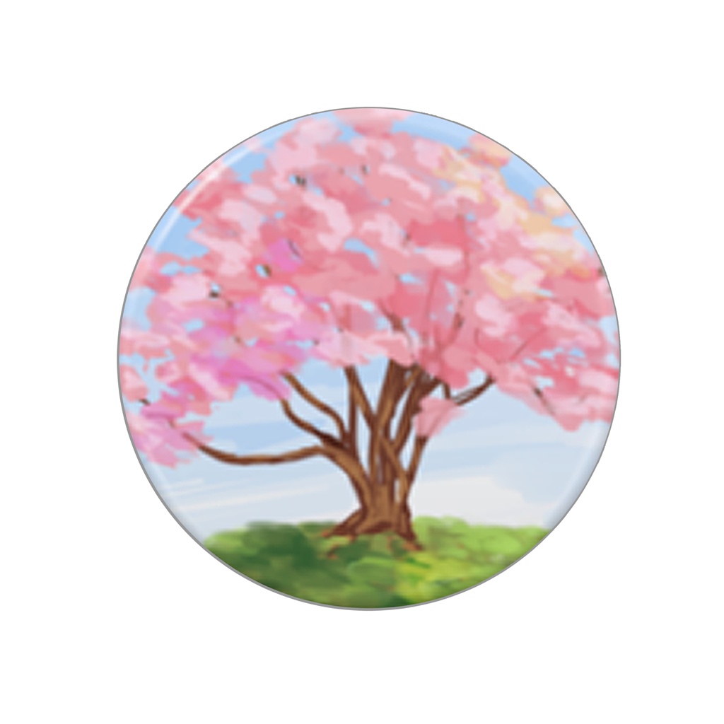 缶バッジ【氏邦桜】