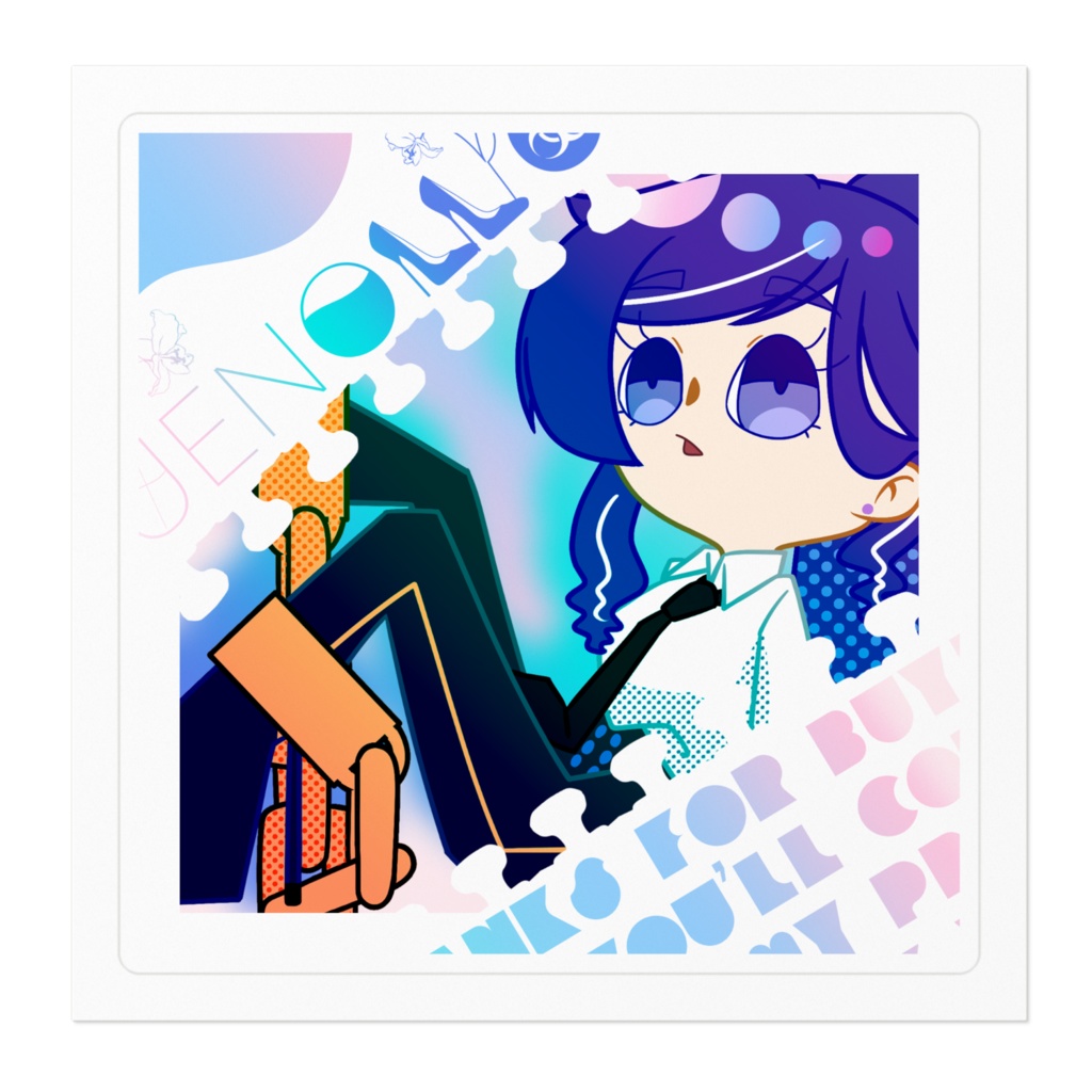 ゆめゆめkawaiiステッカー