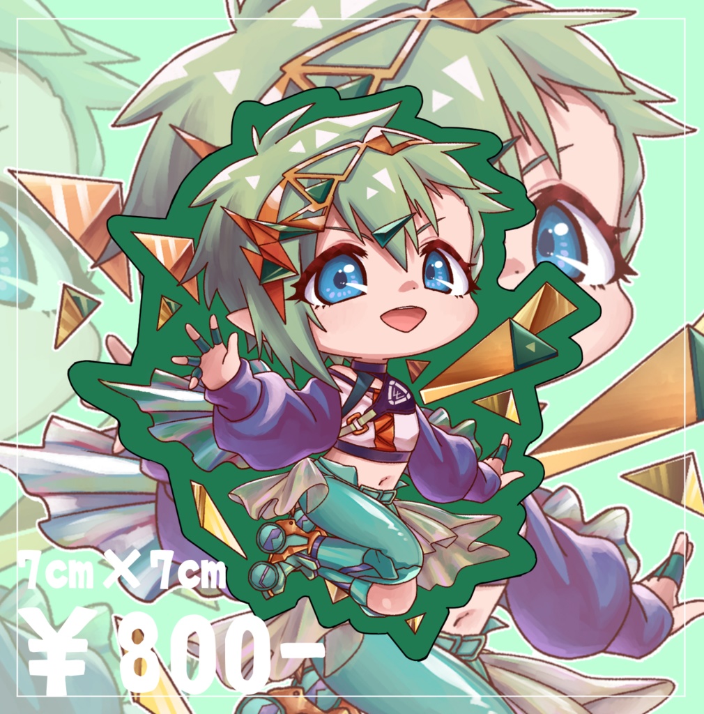 【在庫処分】諦めないアクキー(レイナ)