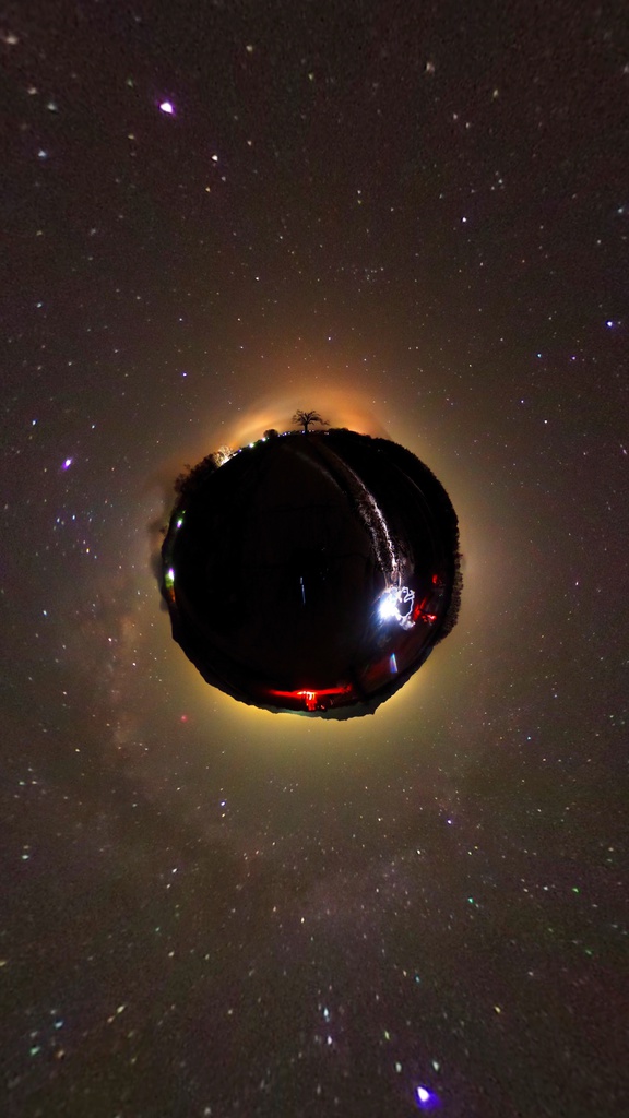 野辺山高原  by THETA