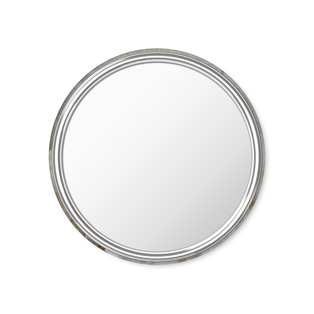 ブロッコリー大好きハムスター(缶ミラー)