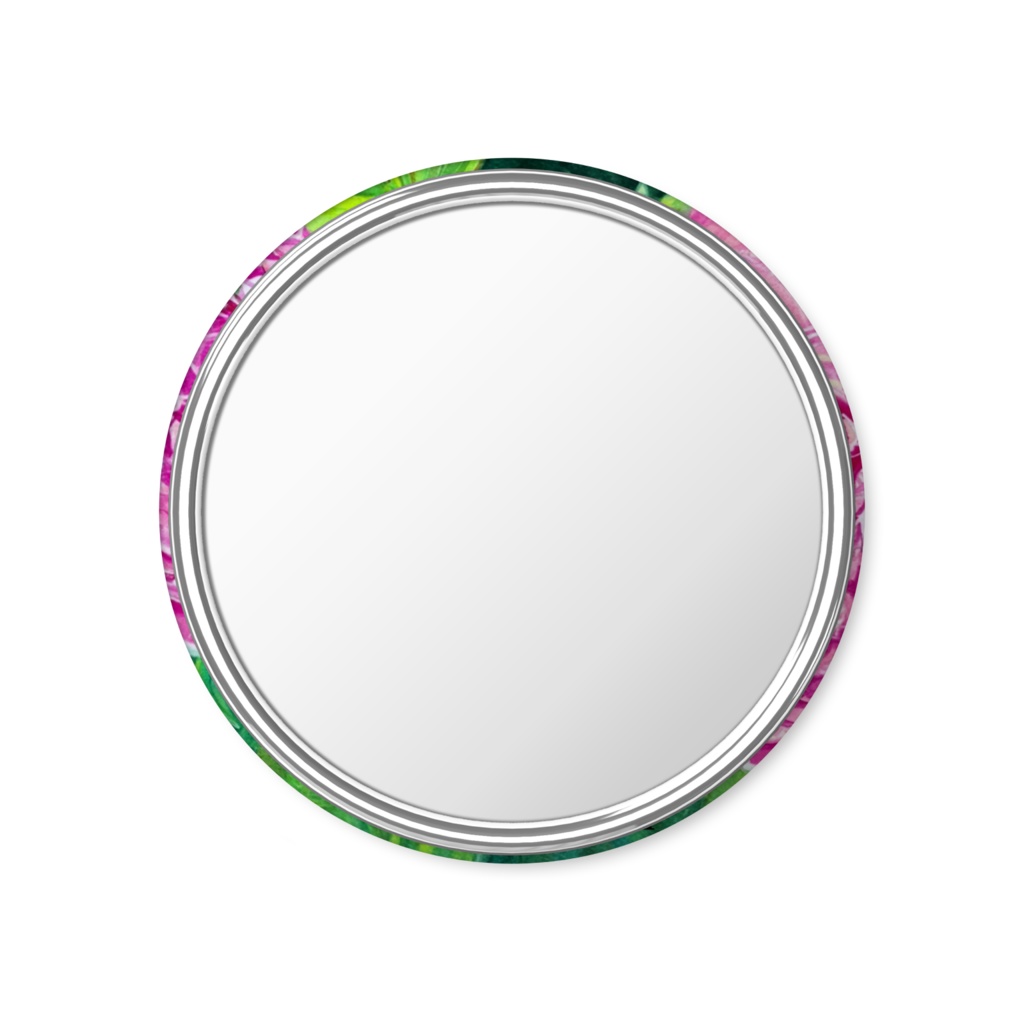 大輪の花(缶ミラー)