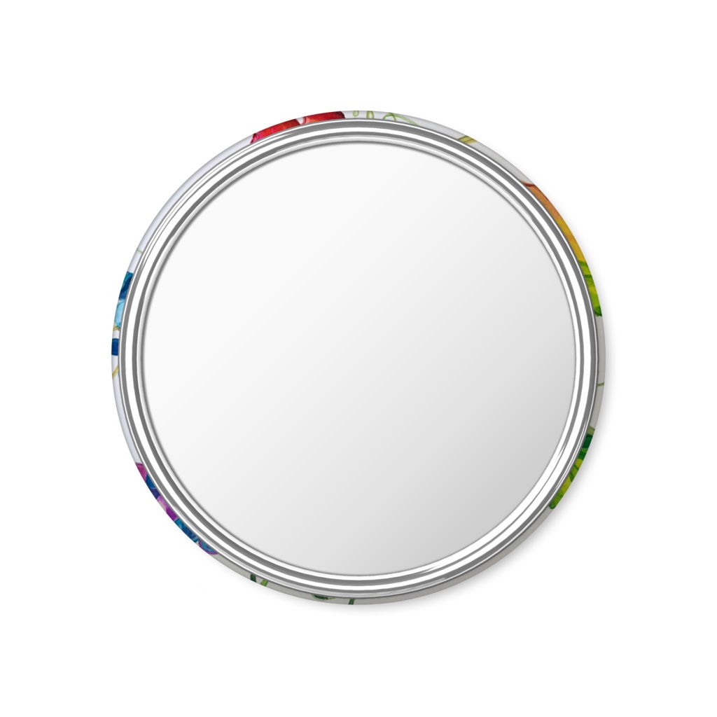 秋の色(缶ミラー)