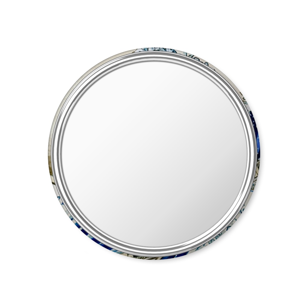 葛飾北斎模写「神奈川沖浪裏(冨嶽三十六景)」(缶ミラー)