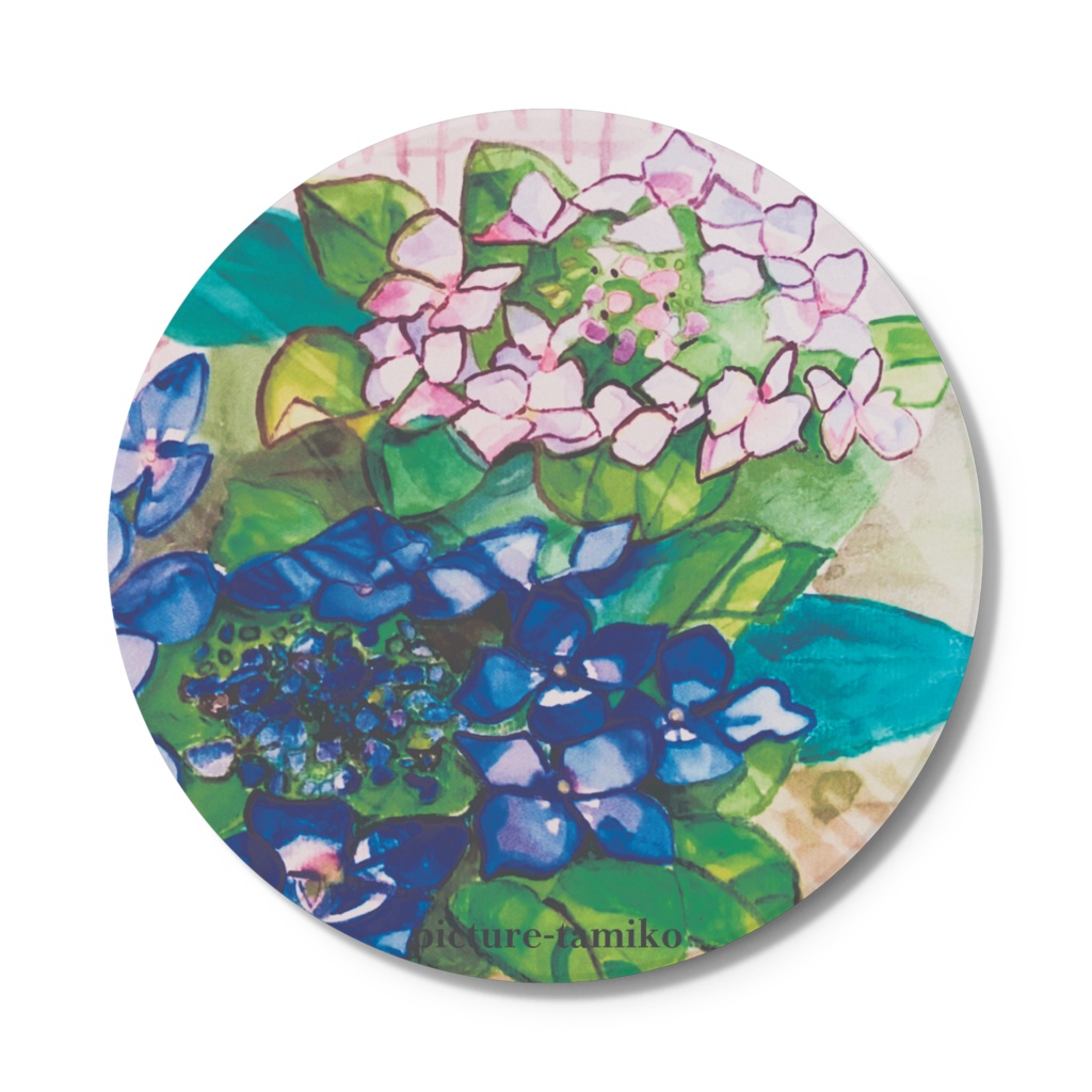 紫陽花（コースター）