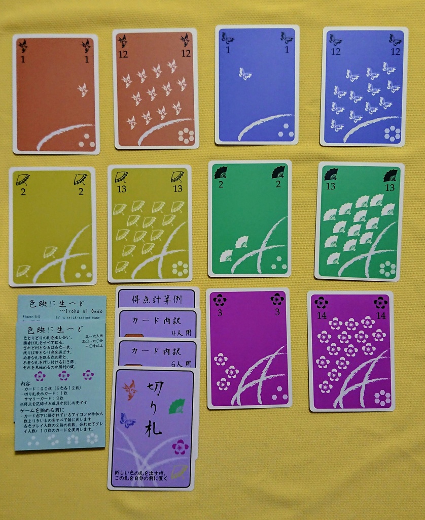 色映に生へど~いろはにおえど