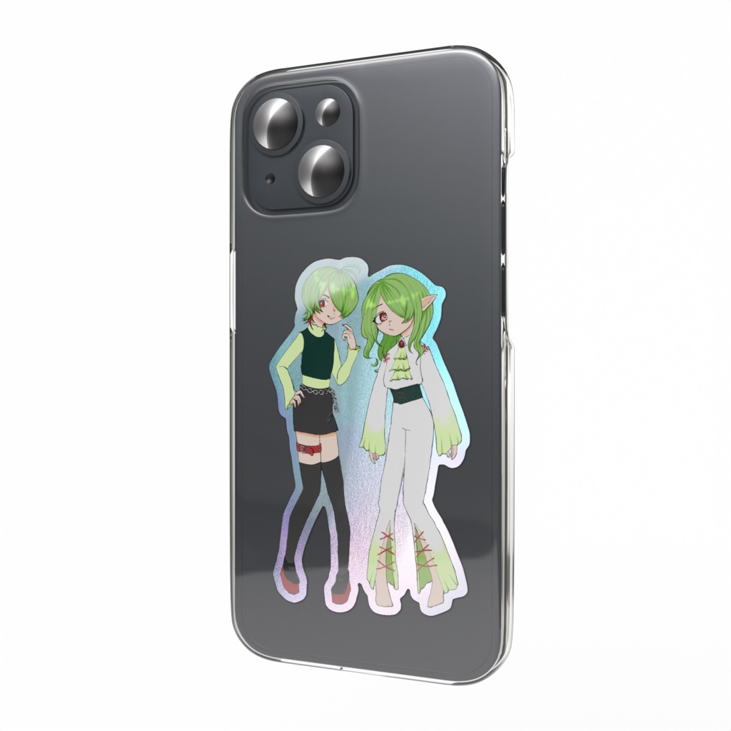 クサビとわさびちゃんのステッカー