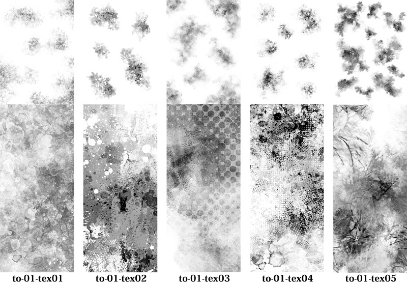 背景用トーン素材集-コミスタ用トーン5