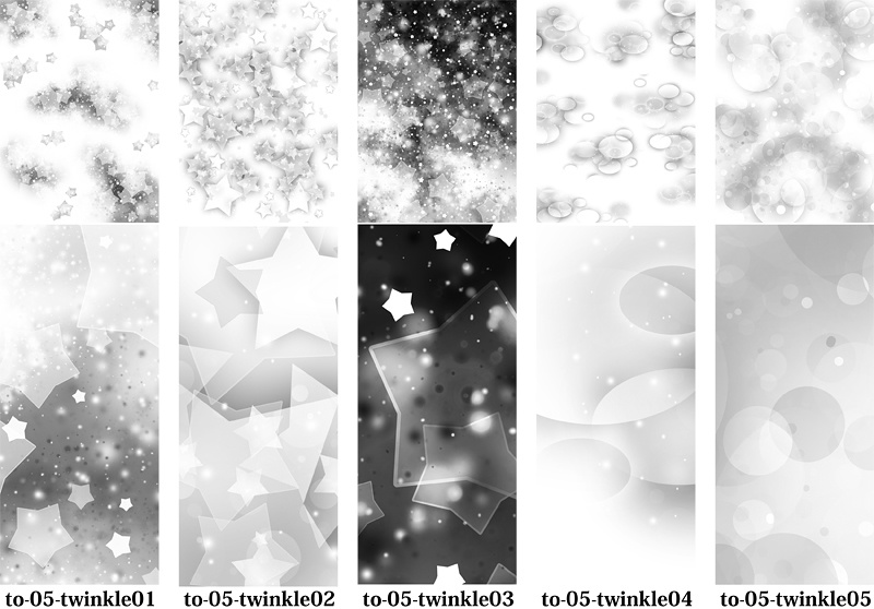 背景用トーン素材集-コミスタ用トーン9