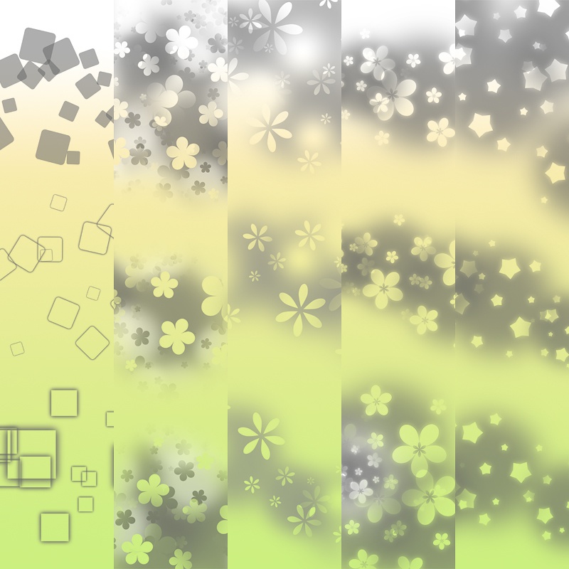 背景用トーン素材集-透過PNG