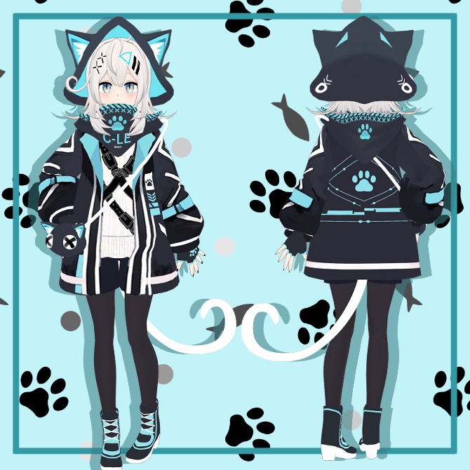 クーリちゃん3Dモデル