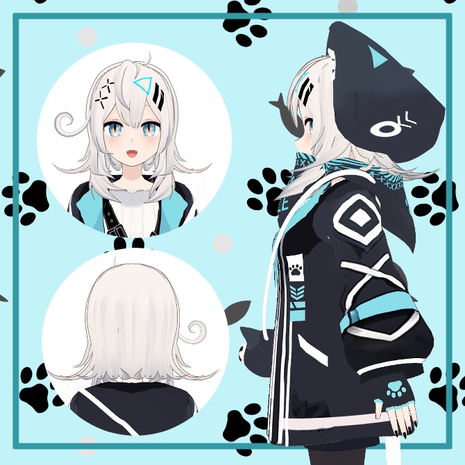 クーリちゃん3Dモデル