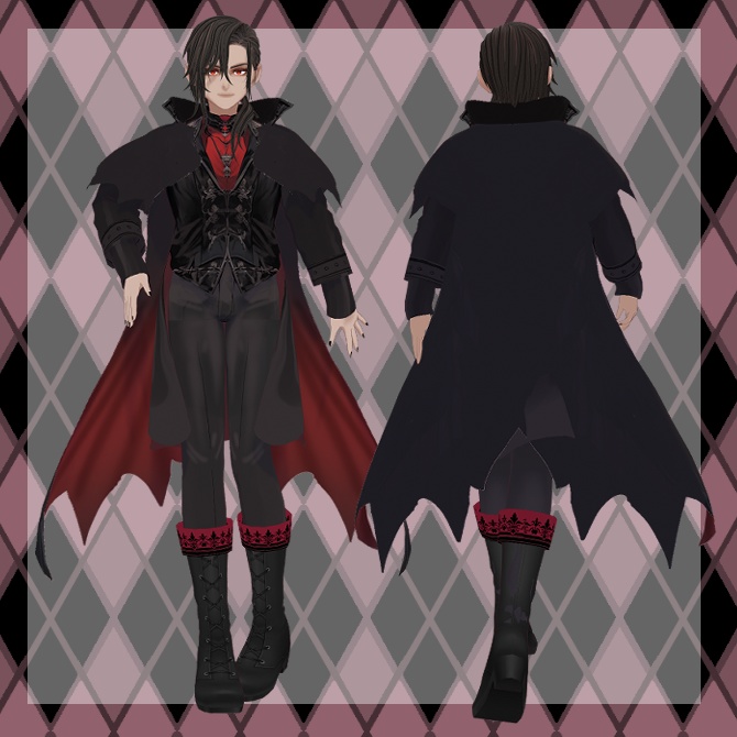 オリジナル3Dモデル ルクス君