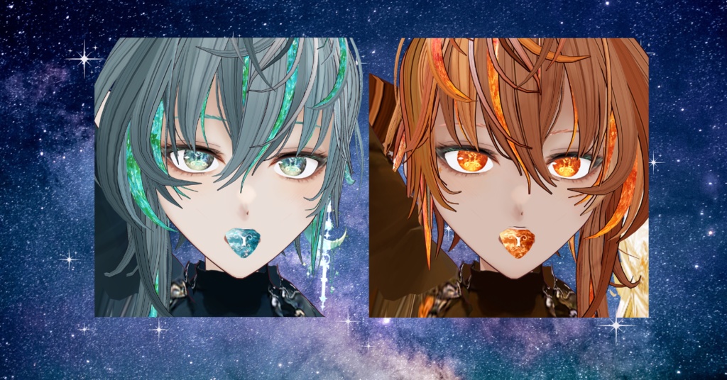 オリジナル3Dモデル ジェミニーズ