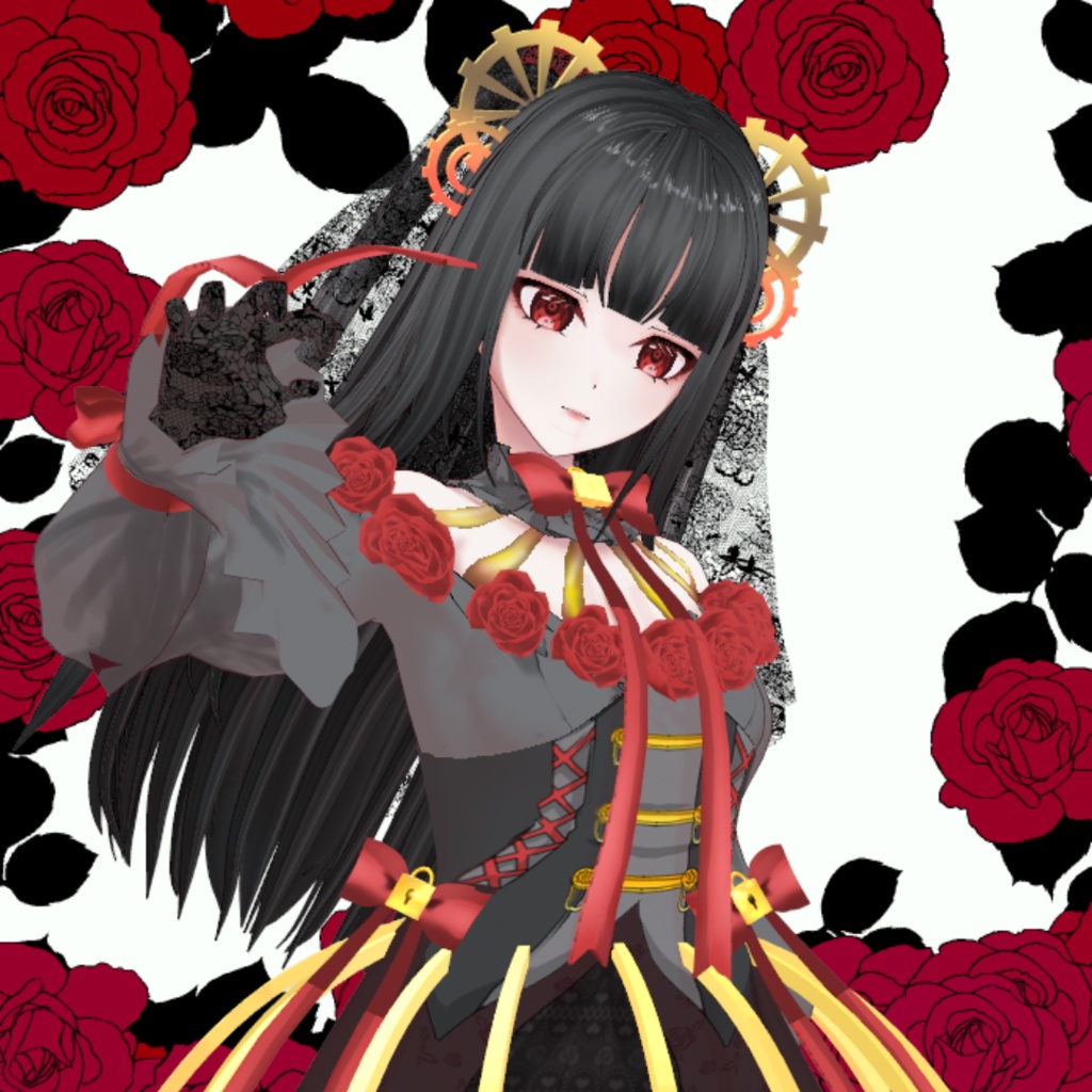 オリジナル3Dモデル 燈華(とうか)