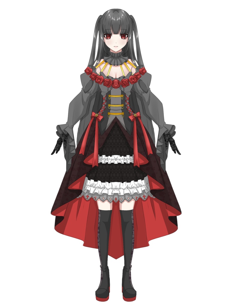 オリジナル3Dモデル 燈華(とうか)