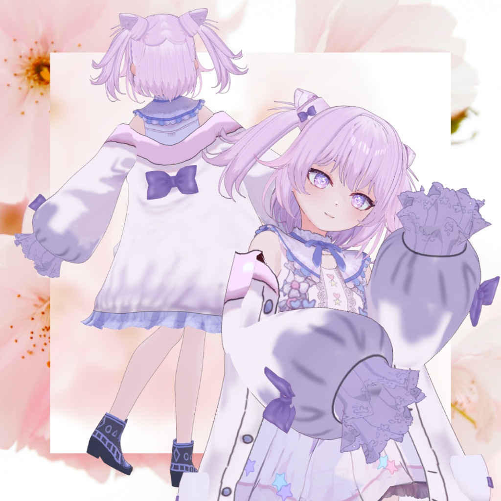 オリジナル3Dモデル りこみゃん