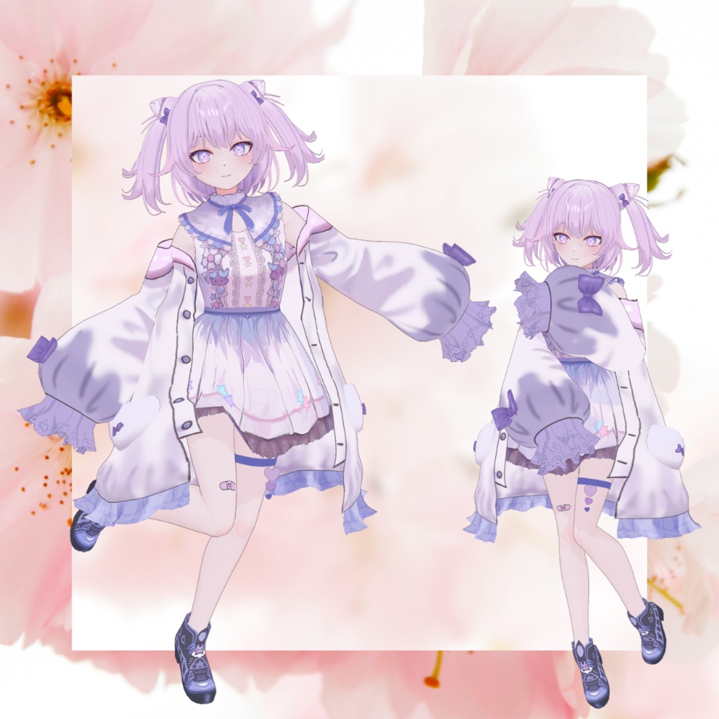 オリジナル3Dモデル りこみゃん