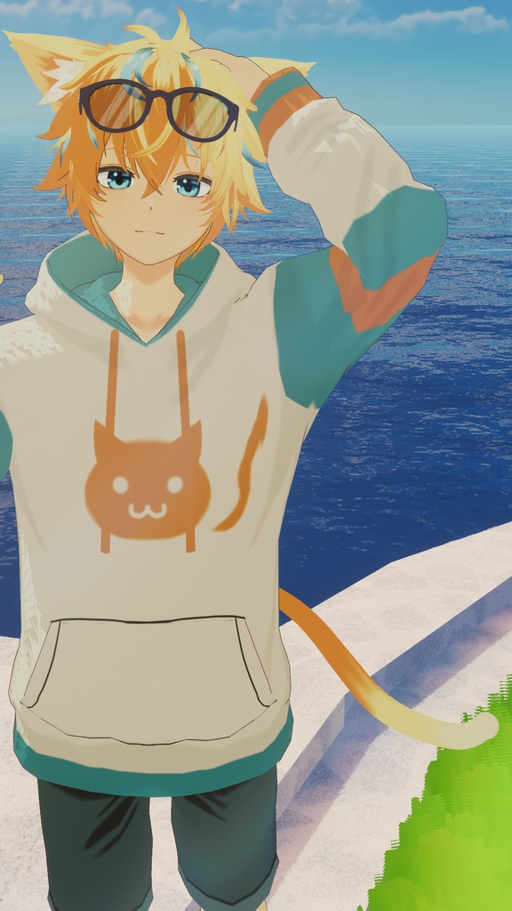 オリジナル3Dモデル  陽斗(ハルト)君