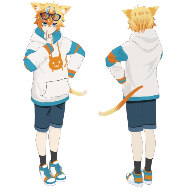 オリジナル3Dモデル  陽斗(ハルト)君