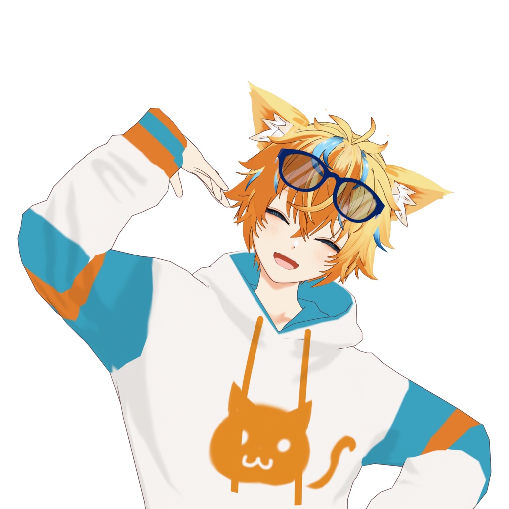 オリジナル3Dモデル  陽斗(ハルト)君