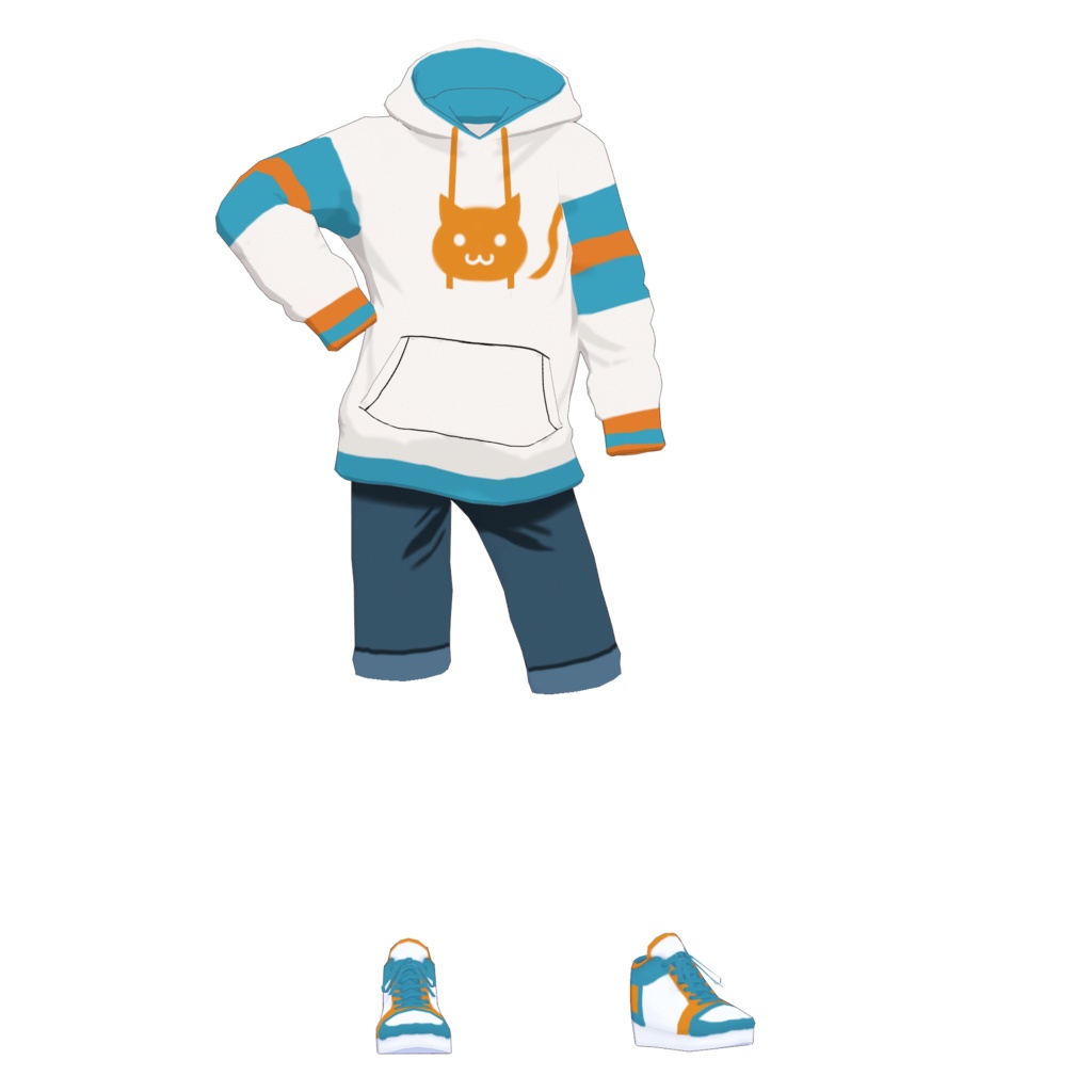 オリジナル3Dモデル  陽斗(ハルト)君