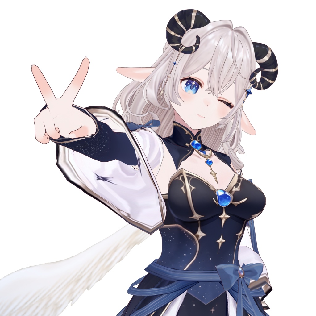オリジナル3Dモデル シェリー