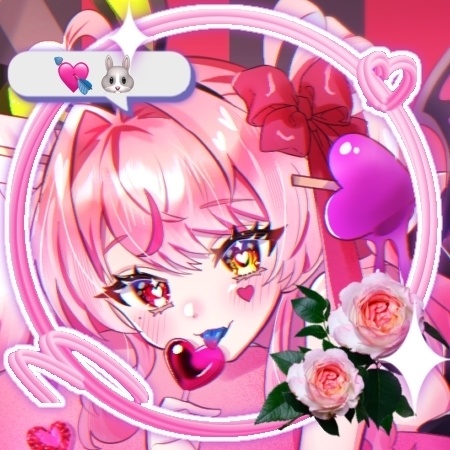 【IRIAM素材】うるキラIRIAMヘッダー&アイコンリング【無料配布】