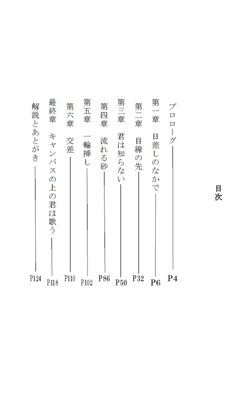 キャンバスの上の君は歌う