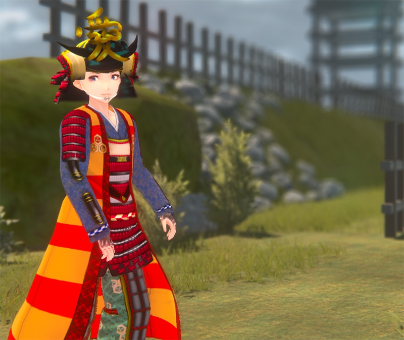直江兼続VRMクラスター用