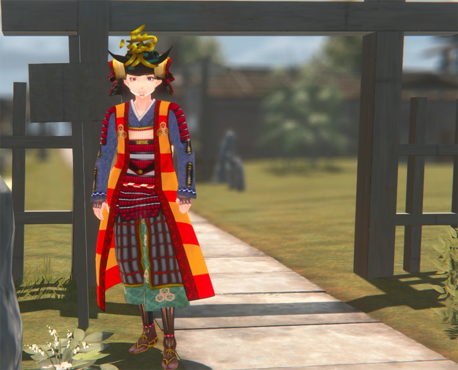 直江兼続VRMクラスター用