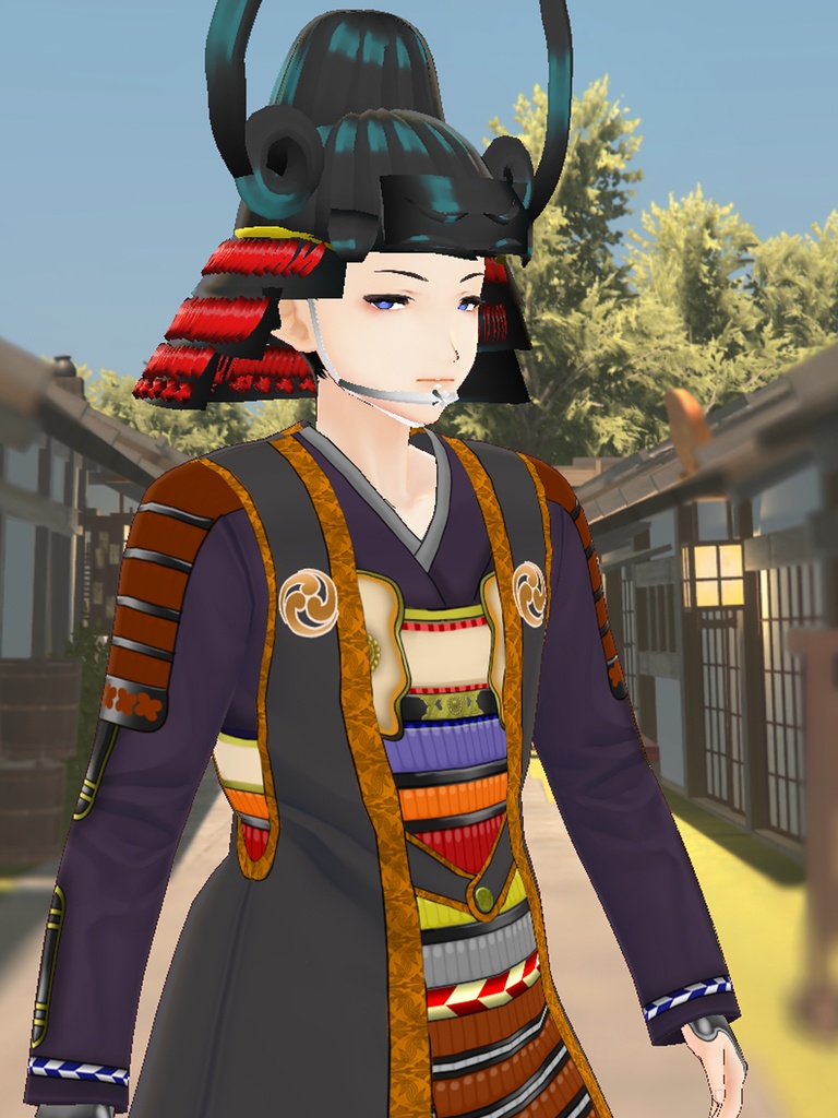 結城秀康VRMクラスター用