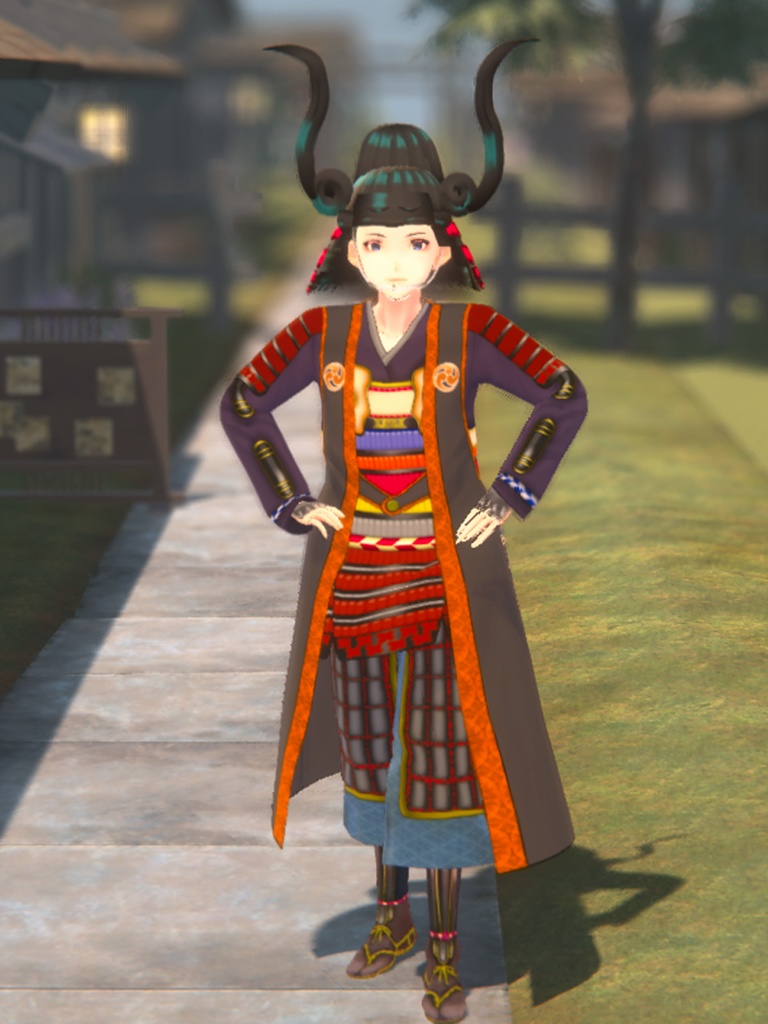 結城秀康VRMクラスター用