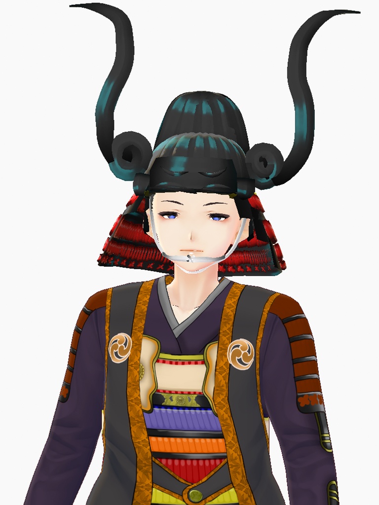 結城秀康VRMクラスター用