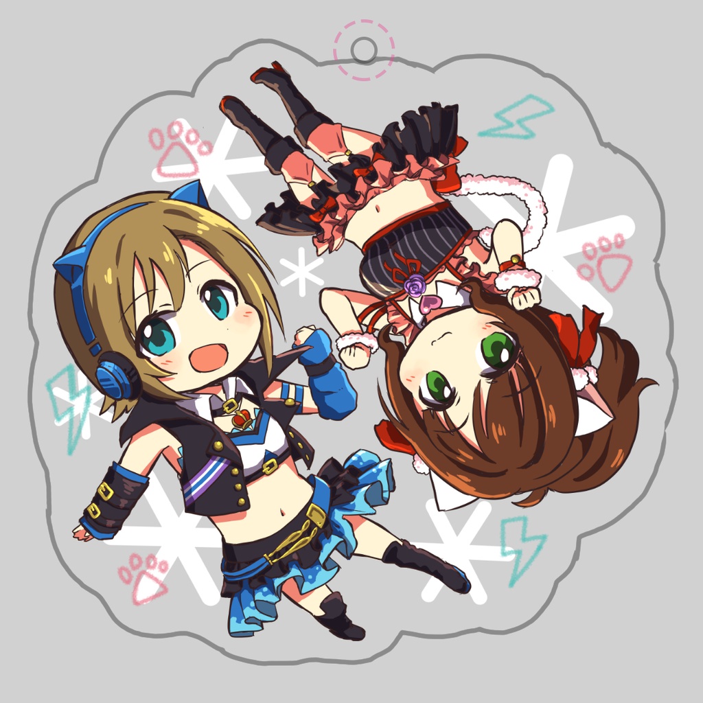 アスタリスクキーホルダー さーくる暮小路 Booth