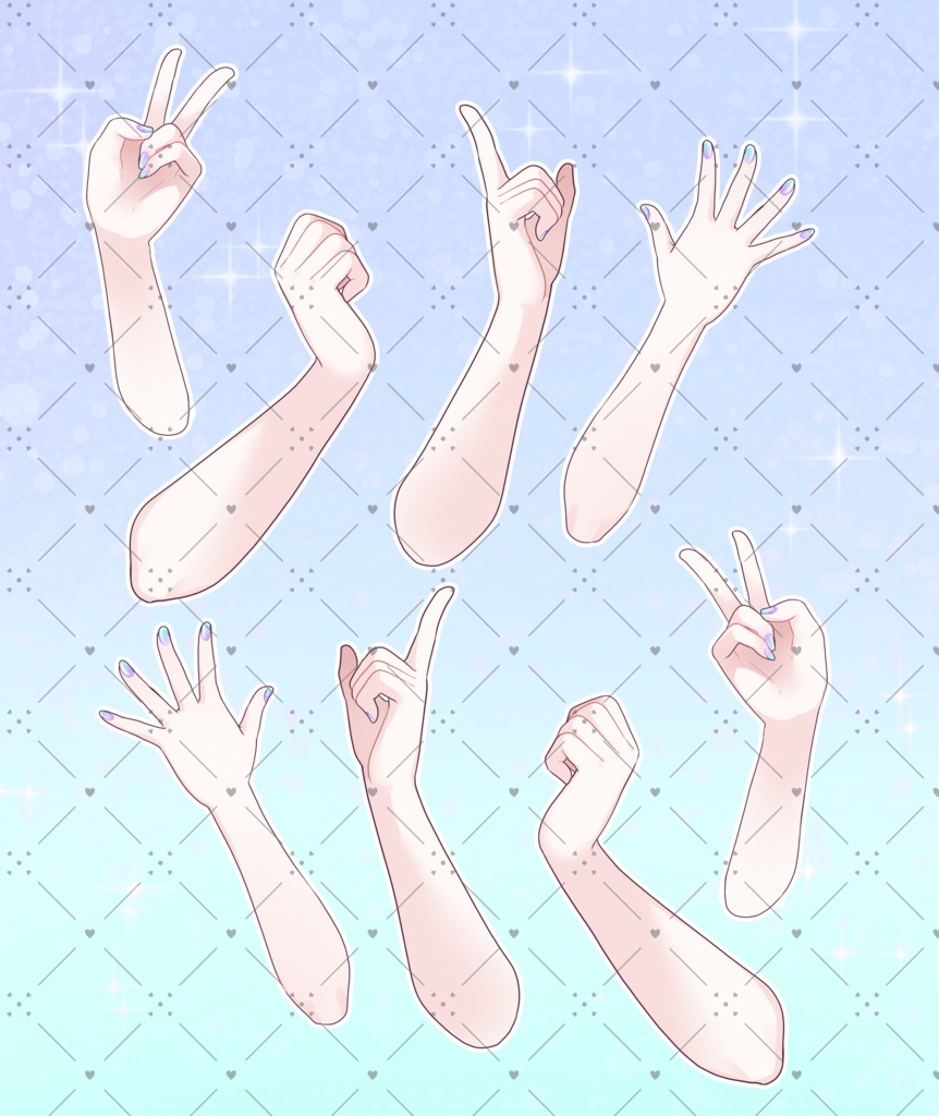 ●手素材　ドリーミー