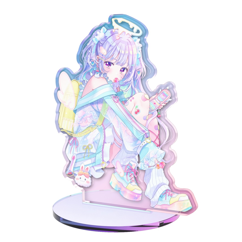 *＊ふりーだむ。オーロラアクスタ - 100 × 100mm