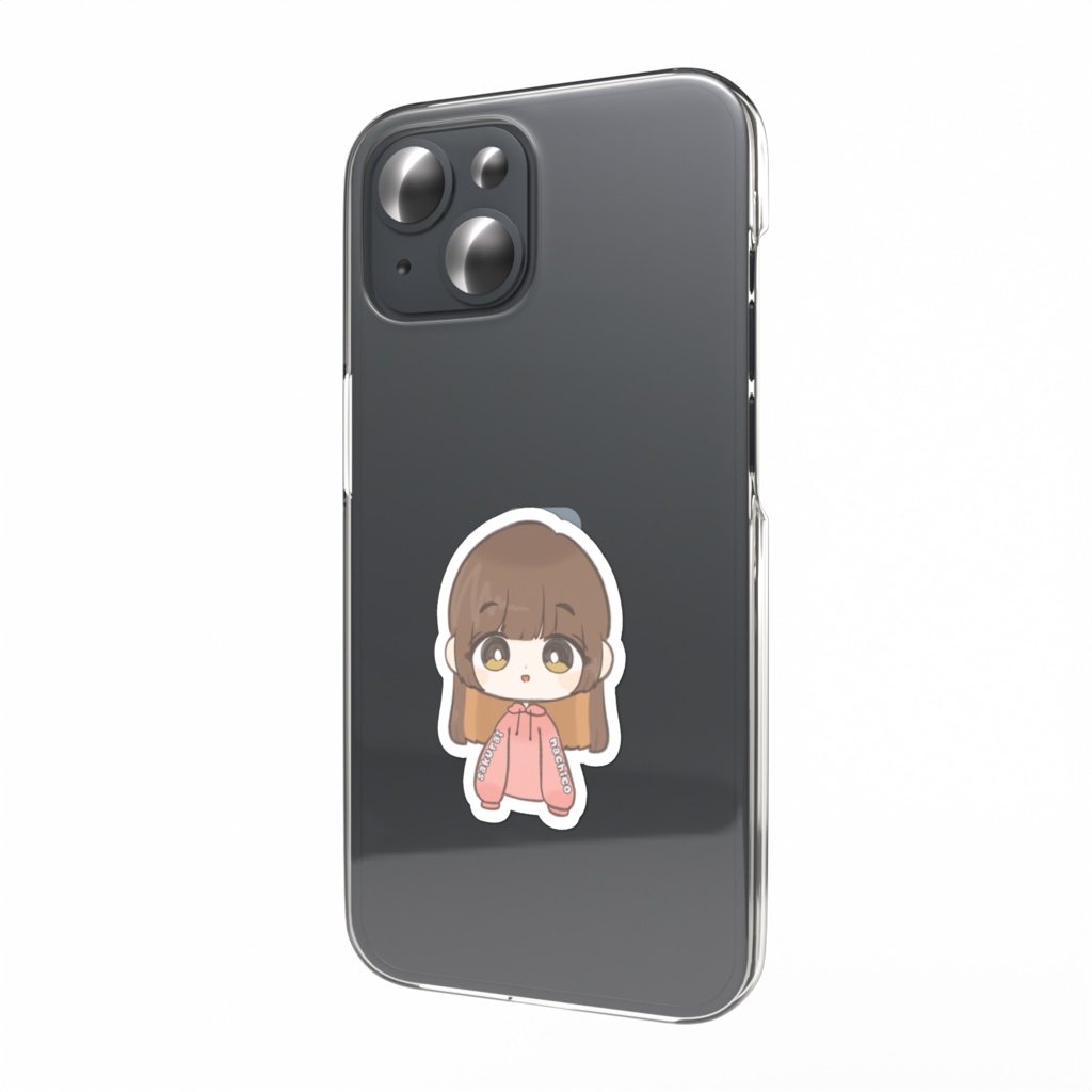 【スマホステッカー】デフォルメなちこ