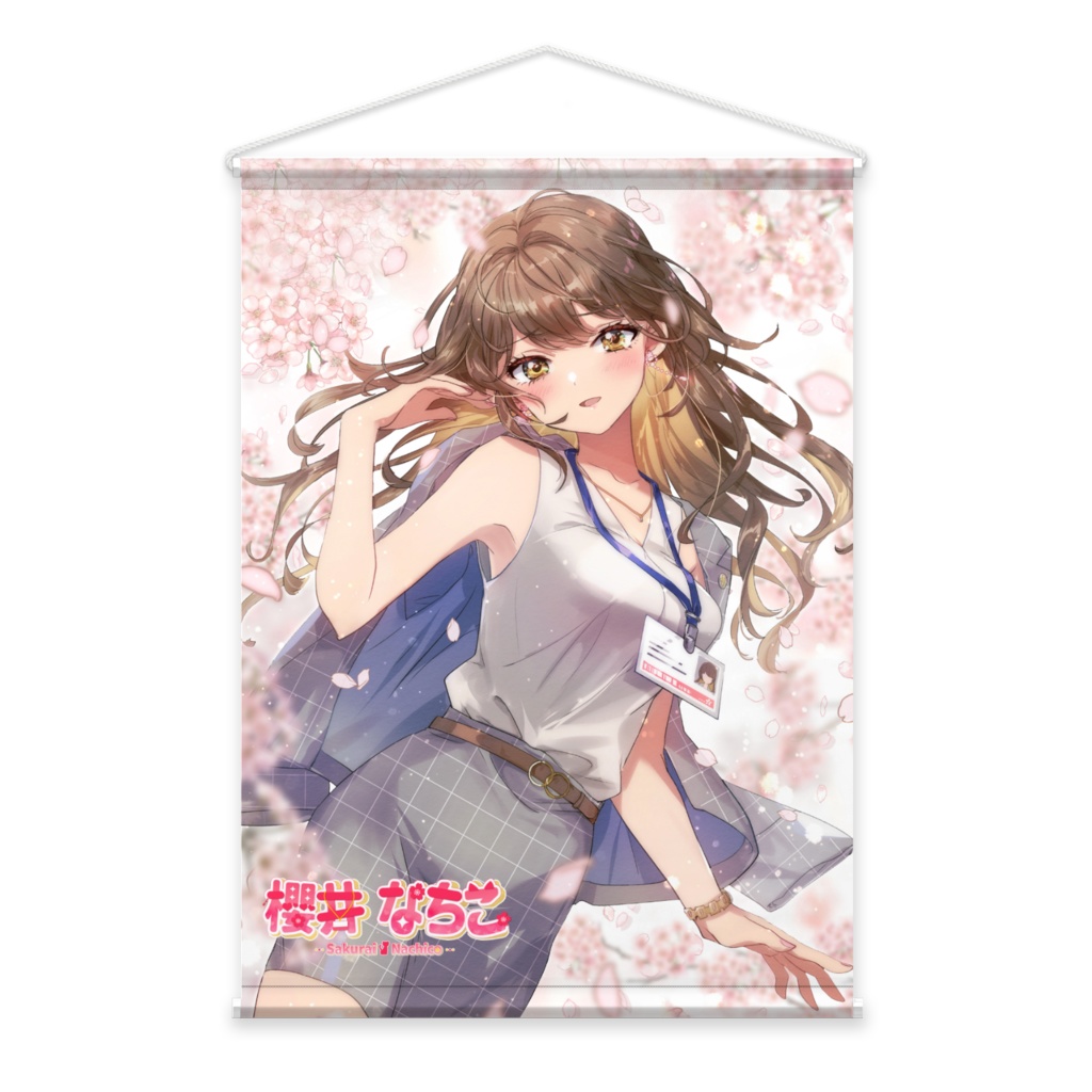 タペストリー🌸収益化記念イラスト