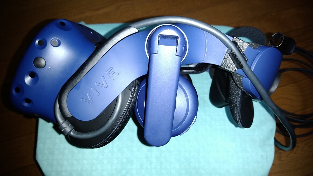 VivePro用ケーブルクリップ